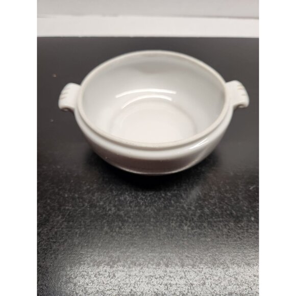 Vintage Hand Painted Porcelain Lidded Bowl With Scenic Landscape Design - Picture 7 of 15